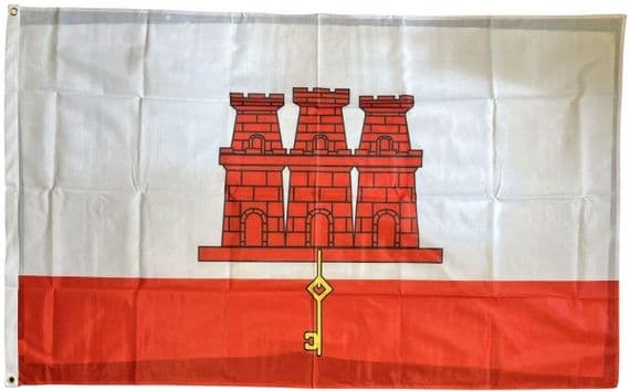 Gibraltar Flag Heavy Duty 5ft x 3ft - NWFlags