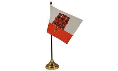 Gibraltar Table Flag