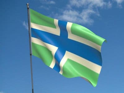 Gloucestershire 5ft x 3ft Flag