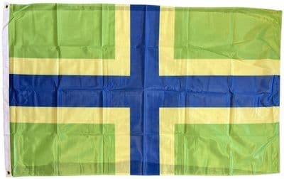 Gloucestershire Flag - 5ft x 3ft | Heavy Knitted Polyester