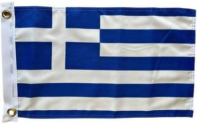 Greece Boat Flag  - 17