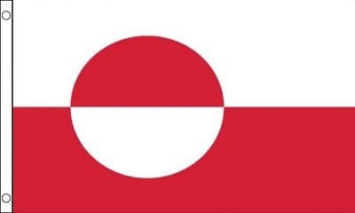 Greenland Flag VALUE 3ft x 2ft