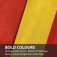 Guernsey 5ft x 3ft Knitted Heavy Polyester Flag