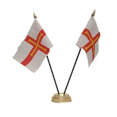 Guernsey Double Table Flag