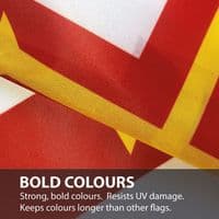 England 1.5ft x 1ft Knitted Heavy Polyester Flag | NWFlags