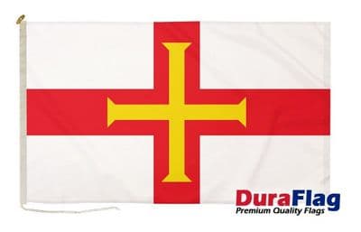 Guernsey Premium Quality DuraFlag Rope & Toggle - 3ft x 2ft