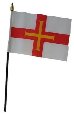 Guernsey Table Flag - NO BASE