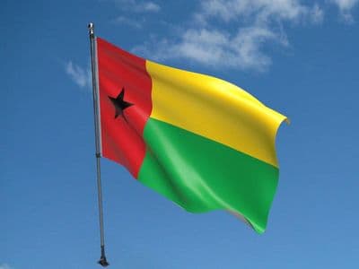 Guinea Bissau 5ft x 3ft Flag