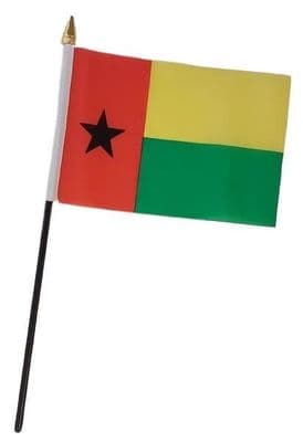 Guinea Bissau Table Flag - NO BASE