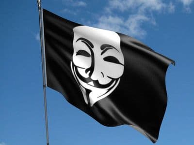 Guy Fawkes Anti-Government Flag 5ft x 3ft