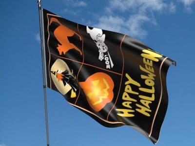 Halloween Flag 5ft x 3ft