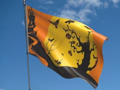 Halloween Night Flag 5ft x 3ft