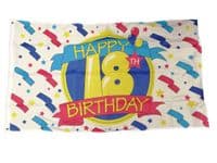Happy 18th Birthday 2 Flag | Buy Happy 18th Birthday Flag | NWFlags