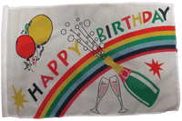 Happy Birthday 1ft Flag | Buy Happy Birthday 1ft Flag | NWFlags
