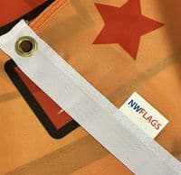 Happy Birthday Orange Flag | Buy Happy Birthday Blue Flag | NWFlags