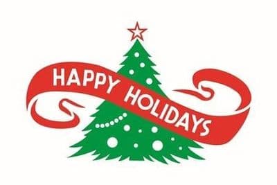 Happy Holidays Flag VALUE 3ft x 2ft