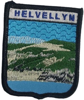 Helvellyn Shield Embroidered Sew on patch