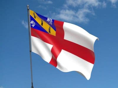 Herm Island Flag 5ft x 3ft