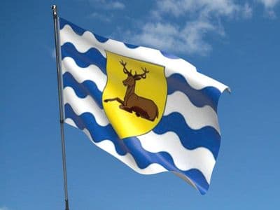 Hertfordshire 5ft x 3ft Flag