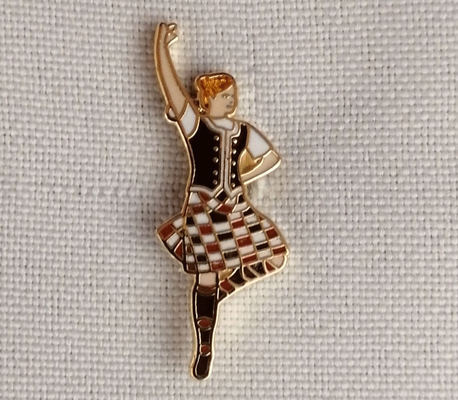 Highland Dancer Pin Badge | Buy Highland Dancer Pin Badge | NWFlags