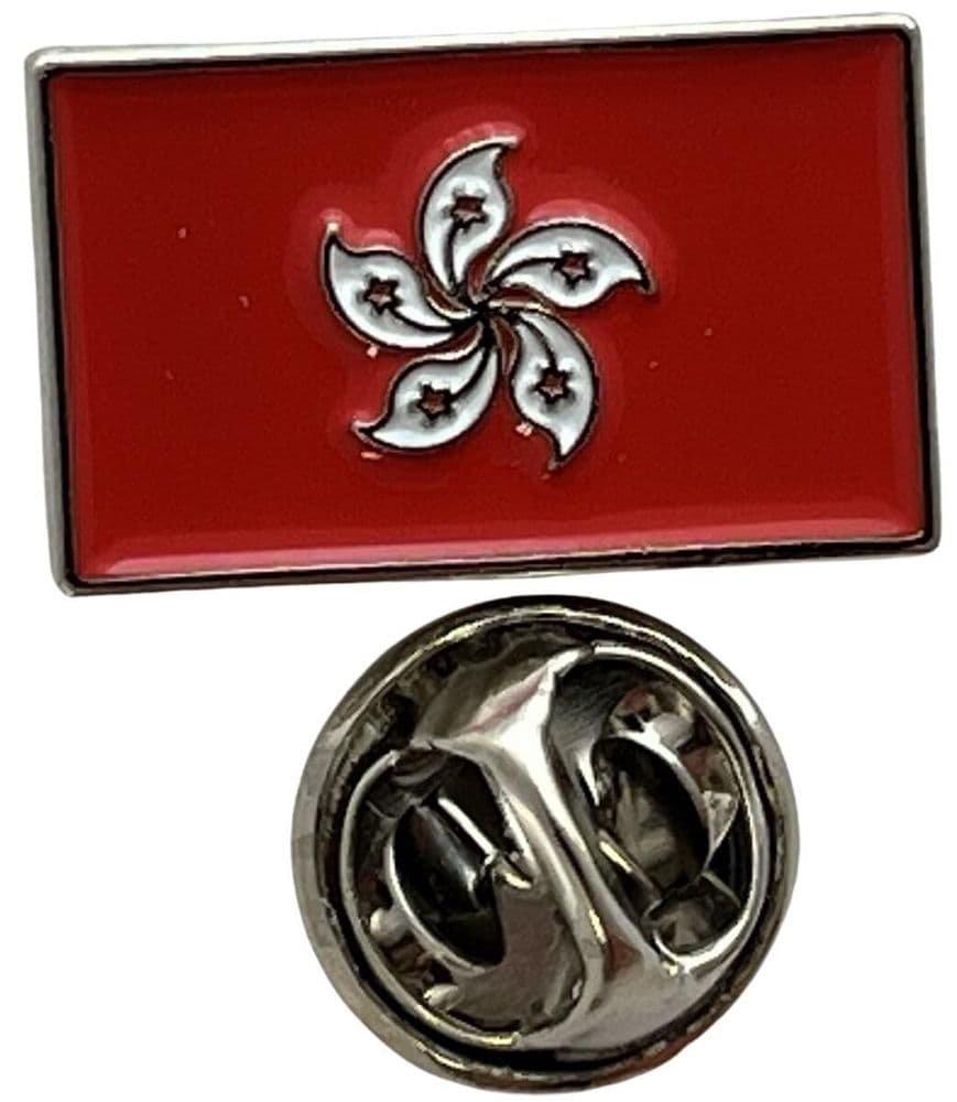 Hong Kong Flag Pin Badge | Buy Hong Kong Flag Pin Badge | North West Flags
