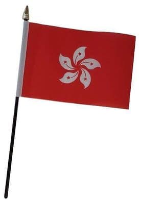 Hong Kong Table Flag - NO BASE