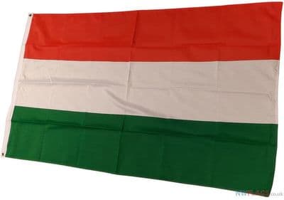 Hungary Flag - 5ft x 3ft | Standard Polyester