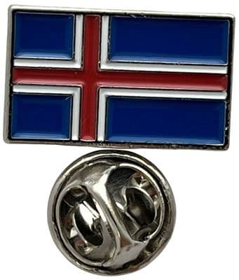 Iceland Flag Pin Badge