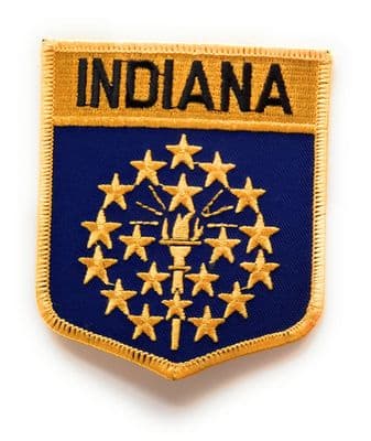 Indiana Large Iron-on Patch