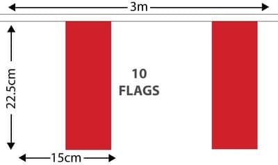 Indonesia Bunting 3m