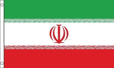 Iran Flag GIANT 8ft x 5ft