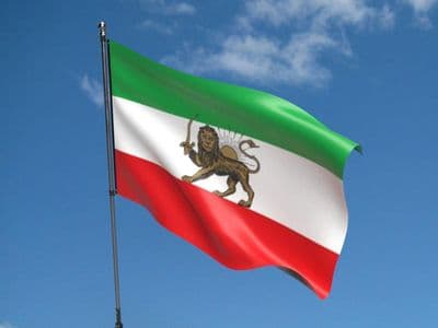 Iran Persia Flag 5ft x 3ft