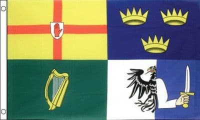 Ireland 4 Provinces VALUE Flag - 3ft x 2ft