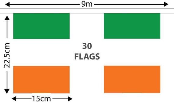 Ireland Bunting | Buy Ireland Bunting | North West Flags
