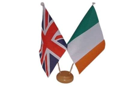 Ireland Friendship Table Flag - Wood