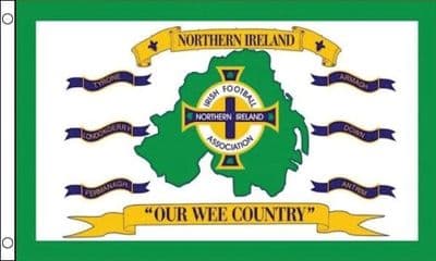 Ireland Our Wee Country 5ft x 3ft Flag