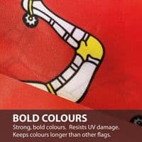 England 1.5ft x 1ft Knitted Heavy Polyester Flag | NWFlags