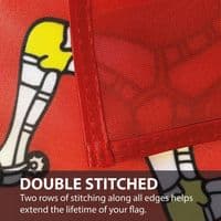 England 1.5ft x 1ft Knitted Heavy Polyester Flag | NWFlags