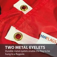 Isle of Man Flag 5ft x 3ft Knitted Heavy Polyester | NWFlags