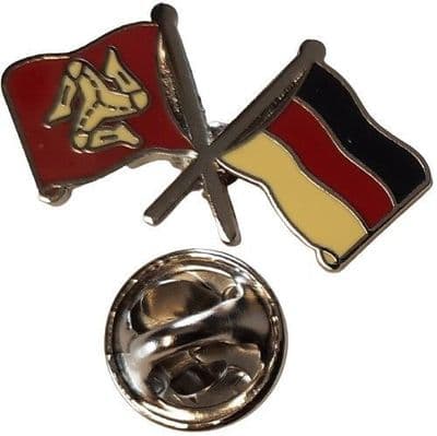 Isle of Man & Germany Pin Badge