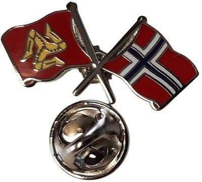 Norway Hand Waving Flag - 9x6 Inch With Wooden Pole, Perfect For Sporting Events & Celebrations