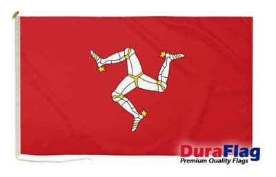 Isle of Man Premium Quality DuraFlag Rope & Toggle - 3ft x 2ft