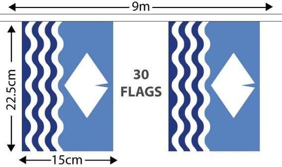 Isle Of Wight Bunting | Buy Isle Of Wight Bunting | NWFlags