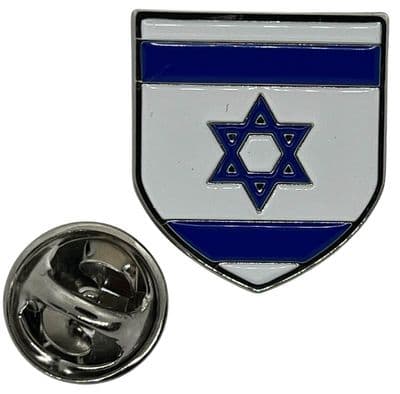 Israel Shield Pin Badge