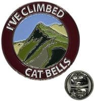 Ive Climbed Catbells Large Pin Badge | Buy Ive Climbed Catbells Badge | NWFlags