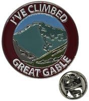 Ive Climbed Great Gable Pin Badge | Buy Ive Climbed Great Gable Badge | NWFlags