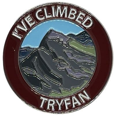 Ive Climbed Tryfan Large Pin Badge