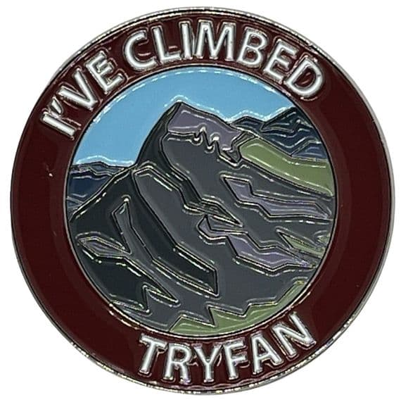 Ive Climbed Tryfan Pin Badge | Buy Ive Climbed Tryfan Badge | NWFlags