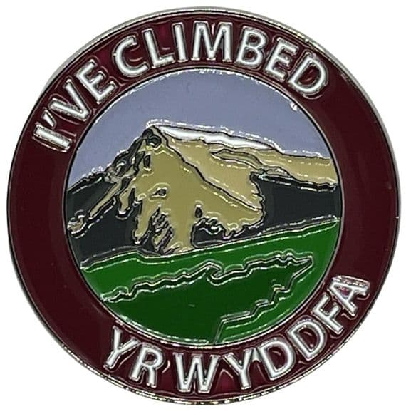 Ive Climbed Yr Wyddfa Pin Badge | Buy Ive Climbed Yr Wyddfa Badge | NWFlags