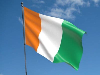 Ivory Coast 5ft x 3ft Flag